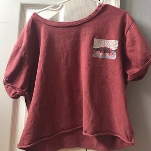 Billabong cropped shirt
